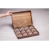 Дерев'яний органайзер на 12 секцій для наручних годинників ecoWalnut 7х35х26.5 см
