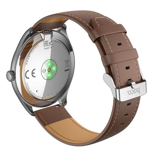 Смарт годинник Hoco Y22 AMOLED Smart sports watch Bluetooth V5.3/IP67 JL7012A6 Silver