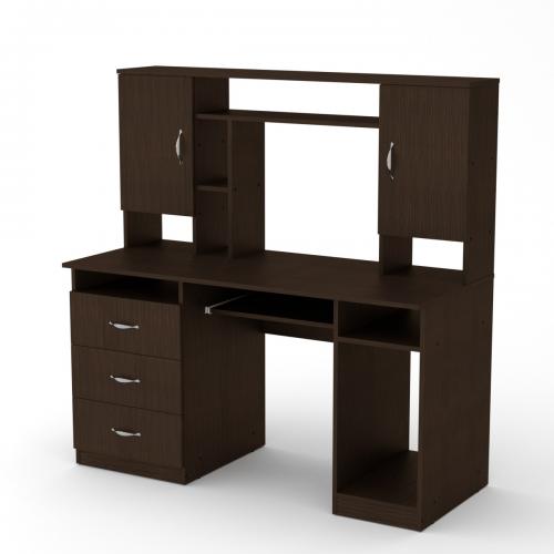 Комп'ютерний стіл Менеджер Венге темний Комп'ютерний стіл Менеджер Венге темний