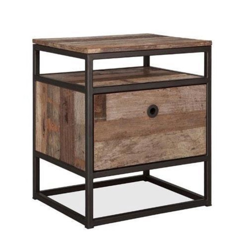 Тумба в стилі Loft NS-1449 580x470x350 мм Черный