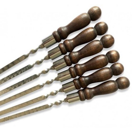 Шампура для шашлику Куля Gorillas BBQ SKK77 45 см 4 шт (5460) Шампура для шашлику Куля Gorillas BBQ SKK77 45 см 4 шт (5460)