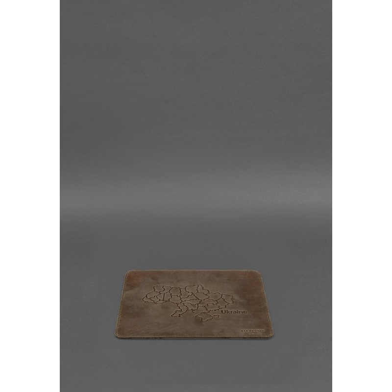 Килимок для мишки з натуральної шкіри 1.0 темно-коричневий Crazy Horse BlankNote