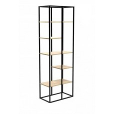 Стелаж для зберігання в стилі Loft NS-1721 2130x700x450 мм Черный