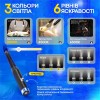 Ліхтарик для читання No Brand з USB та акумулятором Чорний (F4-800)