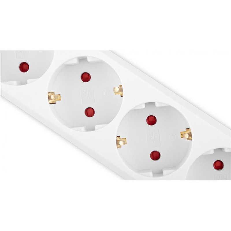 Фільтр живлення Real-el RS-Protect M 1.8м White (EL122300025)