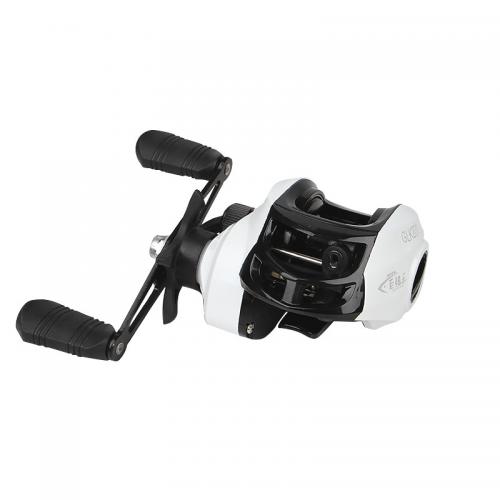 Котушка мультиплікаторна Juqiwang GLK 201 White-Black Right 13557-85976 Котушка мультиплікаторна Juqiwang GLK 201 White-Black Right 13557-85976