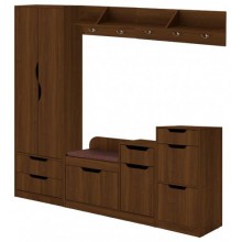 Передпокій Фаїна А4 Компанит Горіх екко (komA17)