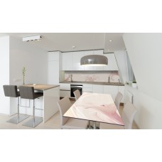 Наклейка вінілова на стіл Zatarga «Невагомі Лілії» 650х1200 мм Z180789/1st