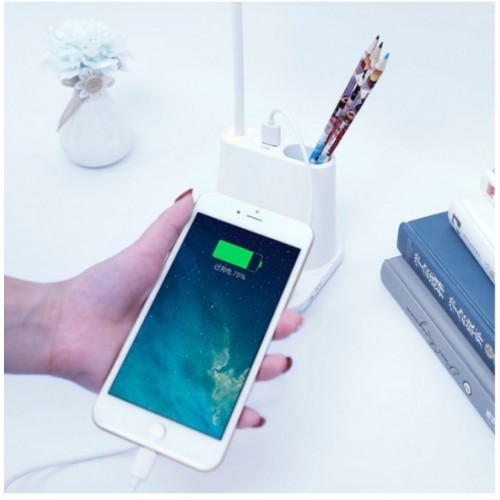 Настільна світлодіодна лампа 3 в 1 OPT-TOP з вбудованим акумулятором та PowerBank (1756375329)