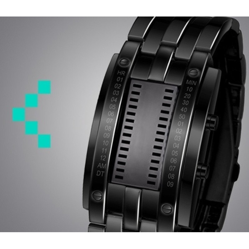 Бінарний чоловічий годинник Skmei 0926 Чорний