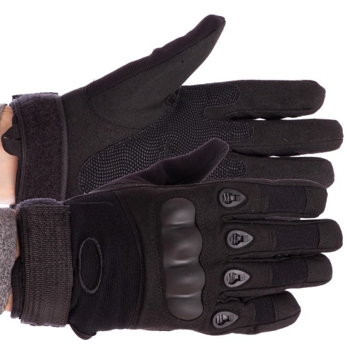 Тактичні рукавички з закритими пальцями і посилив. протектор OAKLEY BC-4623 (р-р L) Чорний (PT0153) в інтернет супермаркеті PbayMarket!
