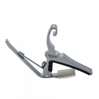 Каподастр Kyser KG6SA Quick-Change Acoustic Guitar Capo Silver Каподастр Kyser KG6SA Quick-Change Acoustic Guitar Capo Silver