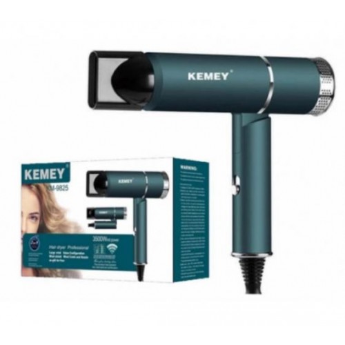 Фен Kemey KM-9825 3500 Вт 3 Зелений (2390000003) Фен Kemey KM-9825 3500 Вт 3 Зелений (2390000003)