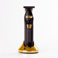Машинка для стрижки Sokany SK-LF-9972 акумуляторна з LED-дисплеєм чорний із золотом (SKLF9972)
