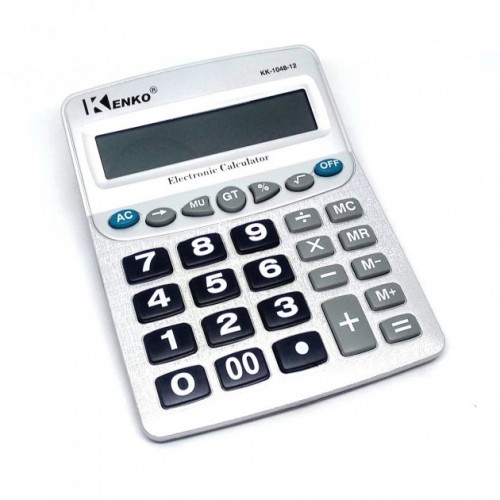 Калькулятор Kenko KK-1048-12 с большим экраном Калькулятор Kenko KK-1048-12 с большим экраном