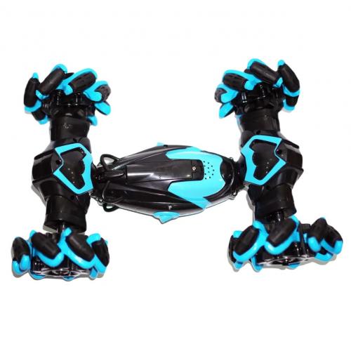 Машинка всюдихід Stunt Car 666-809BA з пультом і керуванням від руки Blue (3_04562) Машинка всюдихід Stunt Car 666-809BA з пультом і керуванням від руки Blue (3_04562)