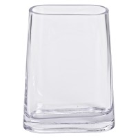 Ваза декоративна у мінімалістичному стилі овальна Flower Season 21 см Прозорий (HP-10-7)