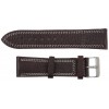 Ремінець для годинника Mykhail Ikhtyar шкіряний 22 мм Темно-коричневий (S529-22S dark brown)