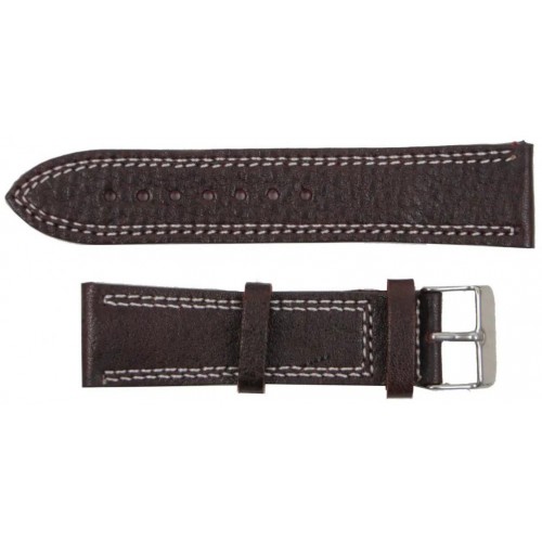 Ремінець для годинника Mykhail Ikhtyar шкіряний 22 мм Темно-коричневий (S529-22S dark brown) Ремінець для годинника Mykhail Ikhtyar шкіряний 22 мм Темно-коричневий (S529-22S dark brown)