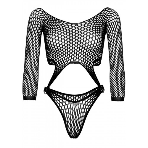 Боді Leg Avenue Top bodysuit with thong back Black в інтернет супермаркеті PbayMarket!