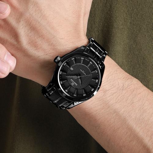 Наручний годинник чоловічий NaviForce Perfect Чорний (3109)