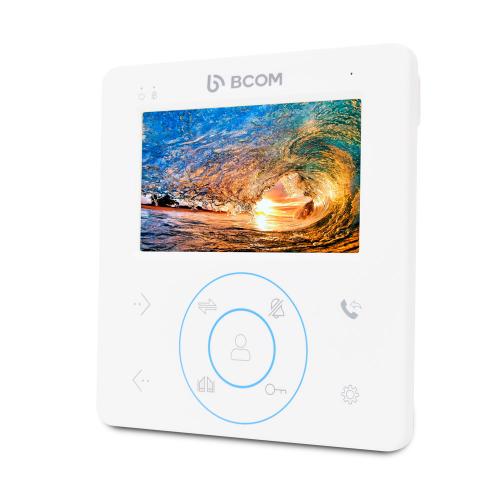 Комплект відеодомофону BCOM BD-480M White Kit: відеодомофон 4 Комплект відеодомофону BCOM BD-480M White Kit: відеодомофон 4