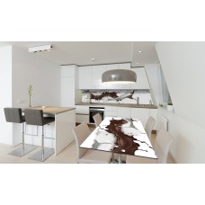 Наклейка вінілова на стіл Zatarga «Кавові бризки» 650х1200 мм Z180607/1st