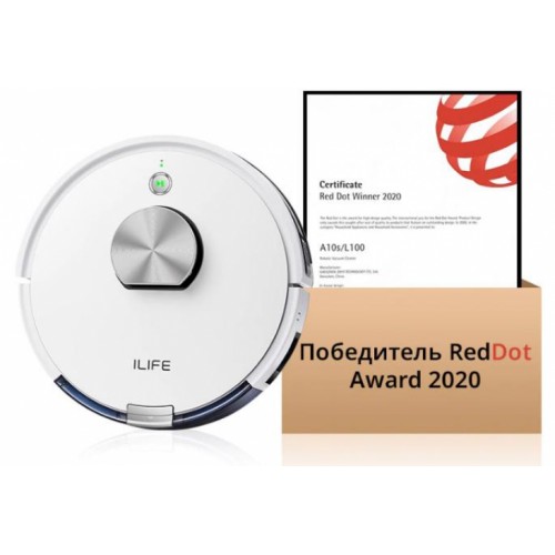 Робот-пилосос iLife L100 Wi-Fi Білий (2000620188)