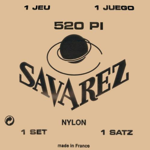 Струни для класичної гітари Savarez 520P1 Traditional Classical Guitar Strings High Tension Струни для класичної гітари Savarez 520P1 Traditional Classical Guitar Strings High Tension