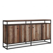 Комод Loft NS-282 800x1400x400 мм Чорний