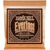 Струни для акустичної гітари 6 шт Ernie Ball 2546 Everlast Medium Phosphor Bronze Acoustic 12/54