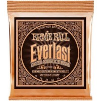 Струни для акустичної гітари 6 шт Ernie Ball 2546 Everlast Medium Phosphor Bronze Acoustic 12/54 Струни для акустичної гітари 6 шт Ernie Ball 2546 Everlast Medium Phosphor Bronze Acoustic 12/54