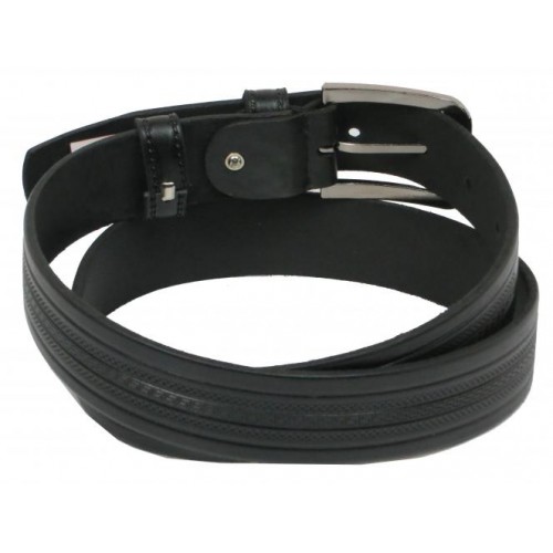 Шкіряний ремінь Skipper 110-130 x 3.5 см Чорний (1052-35) Шкіряний ремінь Skipper 110-130 x 3.5 см Чорний (1052-35)