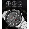 Наручний годинник чоловічий North Edge Long Wings 5 Bar Сріблястий (2549793136)