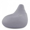 Крісло Мішок Груша Велюр 120х85 Студія Комфорту Стандартний розмір сірий