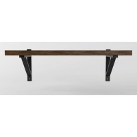 Навісна - настінна полиця у стилі Loft NS-1029 330x600x250 мм Черный Навісна - настінна полиця у стилі Loft NS-1029 330x600x250 мм Черный