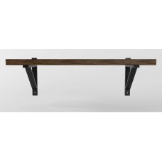 Навісна - настінна полиця у стилі Loft NS-1029 330x600x250 мм Черный