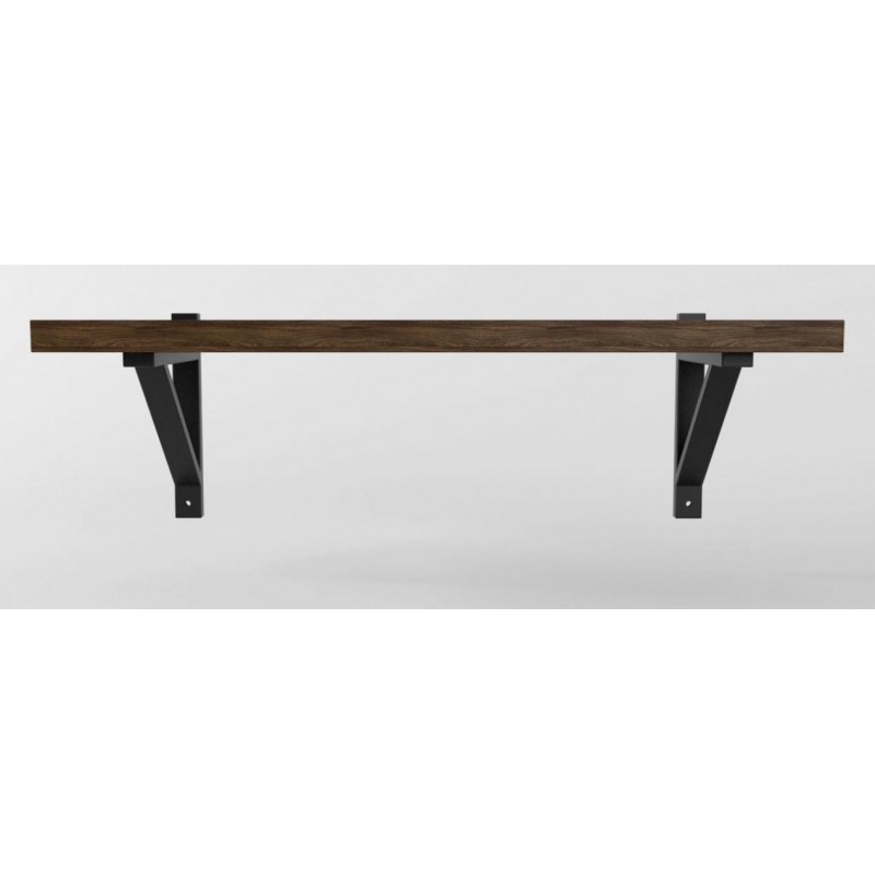 Навісна - настінна полиця у стилі Loft NS-1029 330x600x250 мм Черный