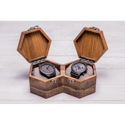 Бокс для наручних годинників ecoWalnut 7.3х18.8х10.9 см Бокс для наручних годинників ecoWalnut 7.3х18.8х10.9 см