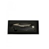 Ніж туристичний Gorillas BBQ 2-2357В 23 см Чорний (KN1050)