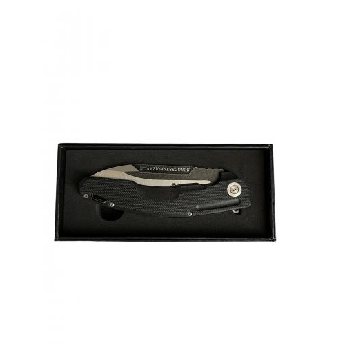 Ніж туристичний Gorillas BBQ 2-2357В 23 см Чорний (KN1050) Ніж туристичний Gorillas BBQ 2-2357В 23 см Чорний (KN1050)