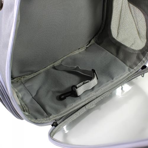 Рюкзак-перенесення Taotaopets 253304 Panoramic Grey 35х25х42 см Рюкзак-перенесення Taotaopets 253304 Panoramic Grey 35х25х42 см