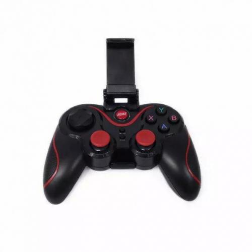 Геймпад бездротовий для смартфона Terios T3 Bluetooth Чорний з червоним (UFGGBVVC97RH) Геймпад бездротовий для смартфона Terios T3 Bluetooth Чорний з червоним (UFGGBVVC97RH)