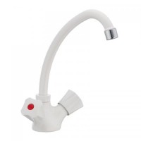 Змішувач для кухні PLAMIX Omega-271 Білий (PM0020) Змішувач для кухні PLAMIX Omega-271 Білий (PM0020)