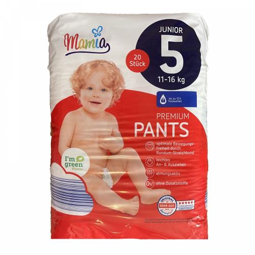 Підгузки-трусики Mamia Premium Pants Junior 5 (11-16 кг) 20 шт в інтернет супермаркеті PbayMarket!