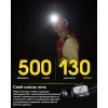 Налобний ліхтар Nitecore NU30 500лм USB-C 10 режимів Чорний (2450034361)