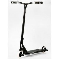 Самокат трюковий Best Scooter FEAR SCS система пеги алюмінієвий диск та дека колеса PU 100 кг Black and grey (112899)