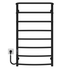 Рушникосушарка електрична Каскад Дуга П8 500х900 Deffi Чорний JD03 (C.KD.90.50.8.E.B.L.1)