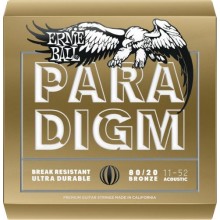 Струни для акустичної гітари Ernie Ball 2088 Paradigm Light Acoustic 80/20 Bronze 11/52