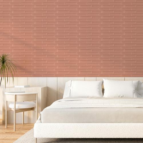 Самоклеюча декоративна 3D панель Sticker Wall SW-00001715 Кладка кави з молоком 700x770x5 мм Самоклеюча декоративна 3D панель Sticker Wall SW-00001715 Кладка кави з молоком 700x770x5 мм